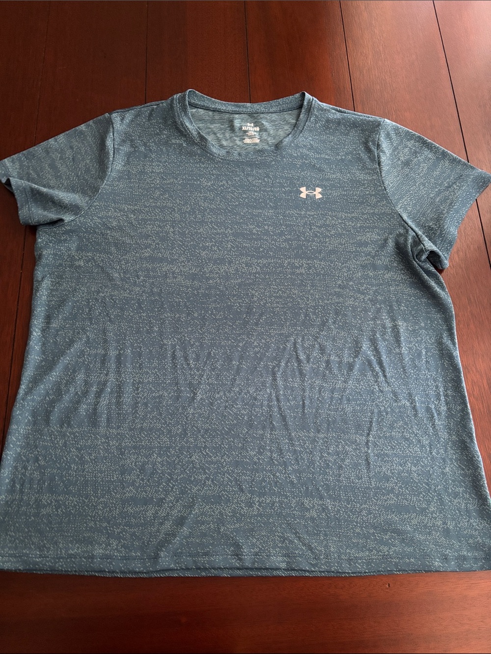 Under Armour Men's Heathered Teal Short Sleeve Performance Tee Size XL